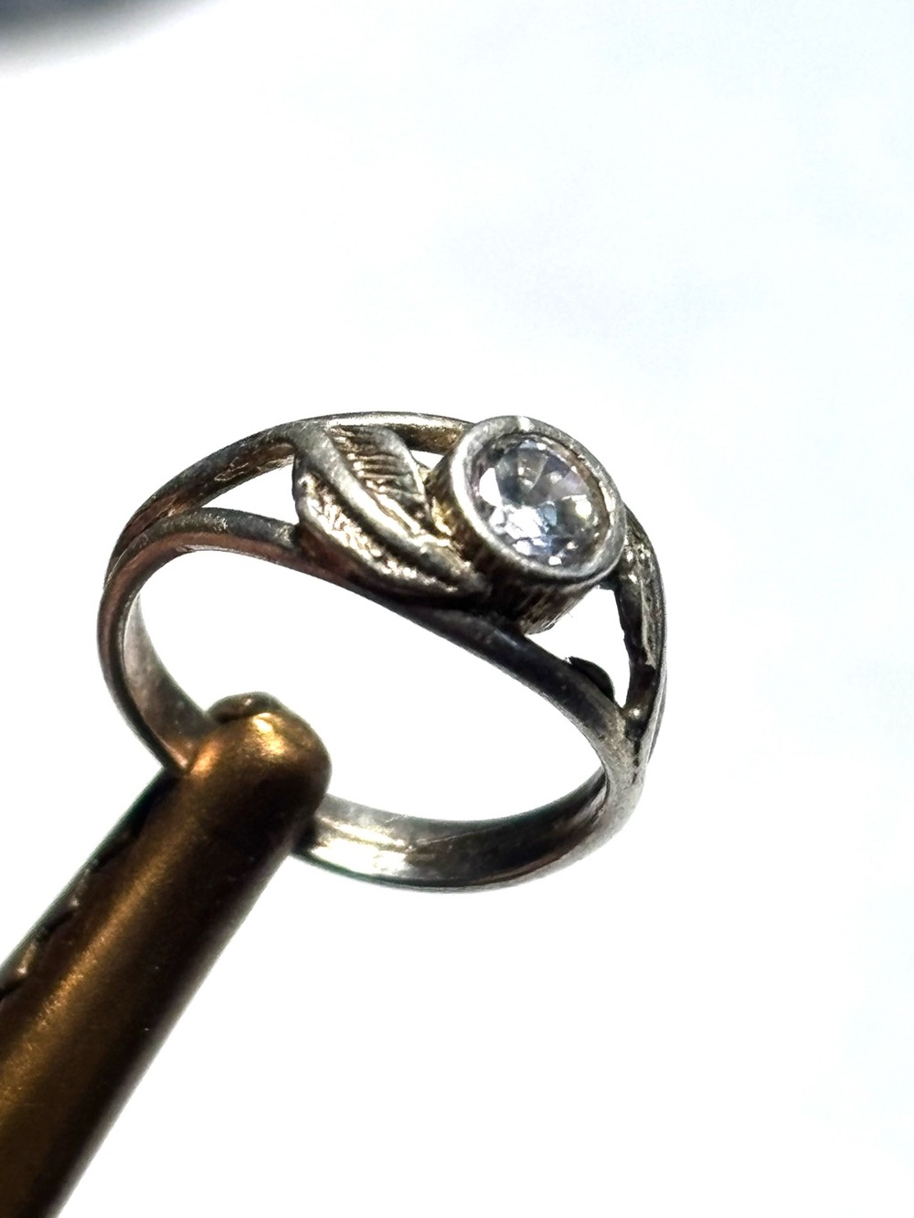White Gold Baby Ring